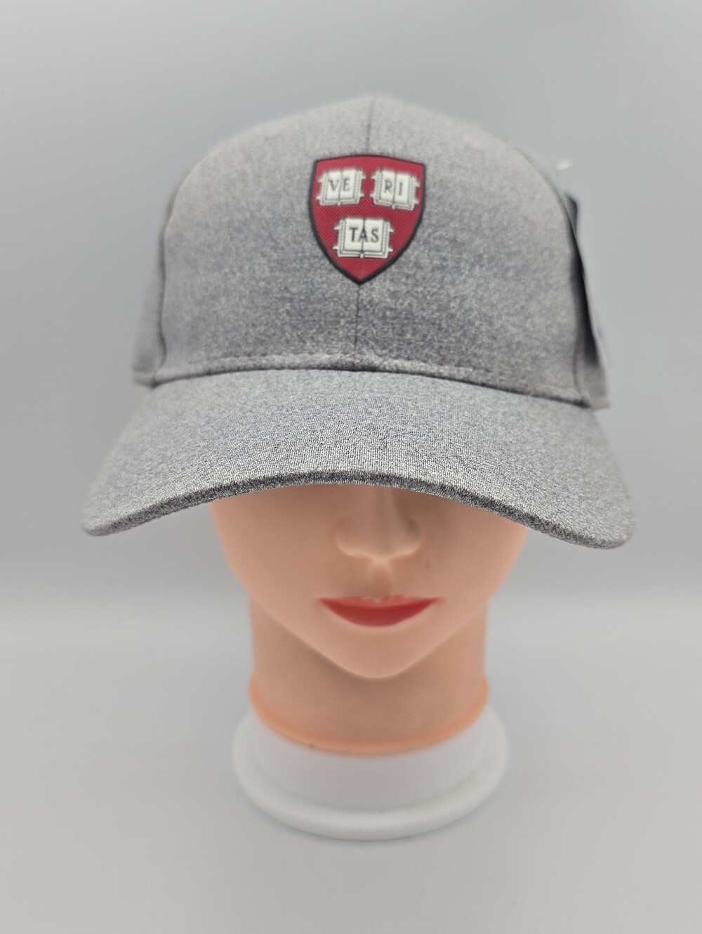 Ahead Harvard University Veritas Heather Gray Adjustable Hat
